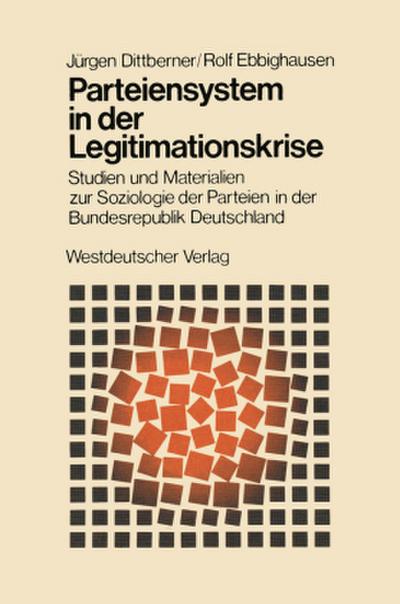 Parteiensystem in der Legitimationskrise