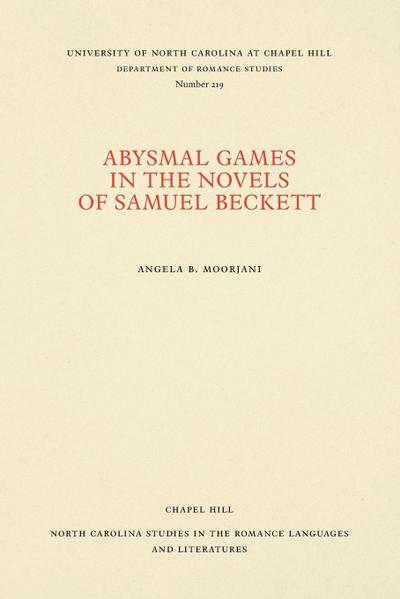Abysmal Games in the Novels of Samuel Beckett