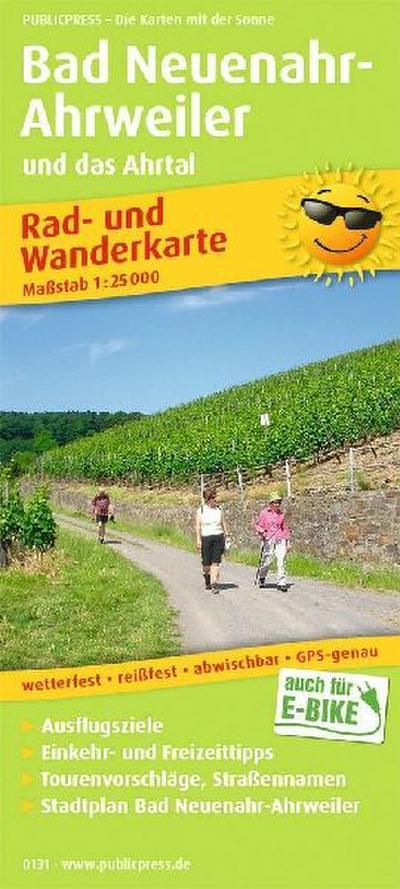 Bad Neuenahr-Ahrweiler und das Ahrtal 1:25 000