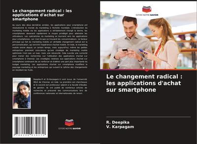 Le changement radical : les applications d’achat sur smartphone