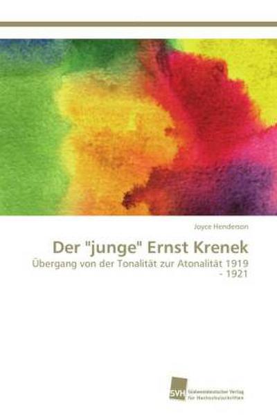 Der "junge" Ernst Krenek