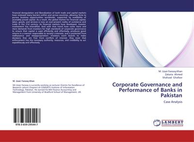 Corporate Governance and Performance of Banks in Pakistan