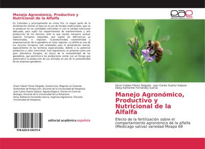 Manejo Agronómico, Productivo y Nutricional de la Alfalfa