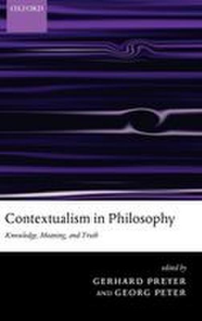 Contextualism in Philosophy