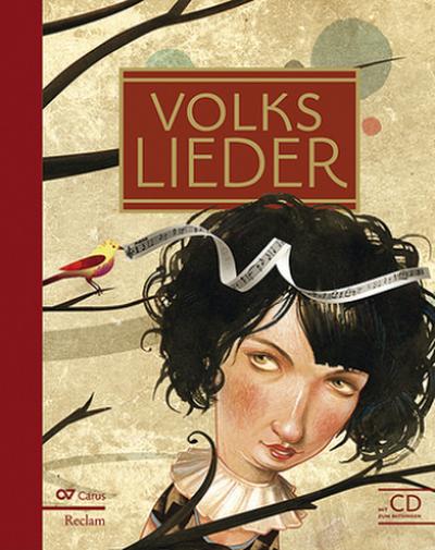 Volkslieder, m. Audio-CD