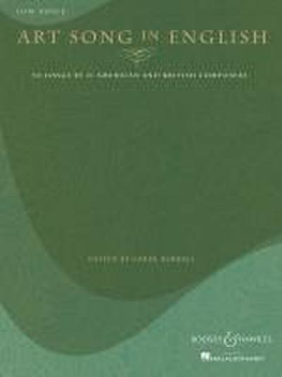 Art Song in English - 50 Songs by 21 American and British Composers