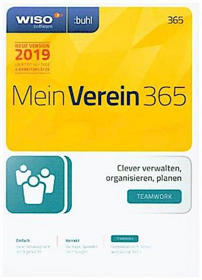 WISO Mein Verein teamwork Edition 365 (2019), 1 CD-ROM