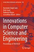 Innovations in Computer Science and Engineering