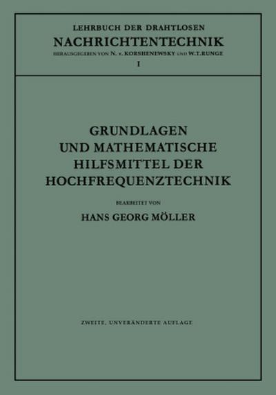 Grundlagen und mathematische Hilfsmittel der Hochfrequenztechnik