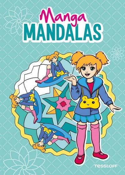 Manga Mandalas; Malbücher und -blöcke; Ill. v. Beurenmeister, Corina; Deutsch; schw.-w. Ill.