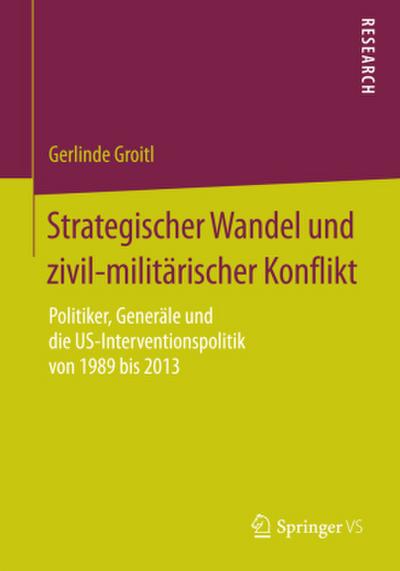 Strategischer Wandel und zivil-militärischer Konflikt