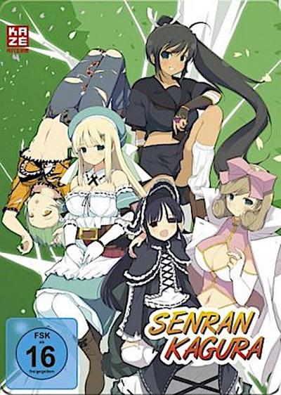 Senran Kagura - Gesamtausgabe (BR) 2Disc  Episode 01-12 Limit. Erstaufl. Steelbook