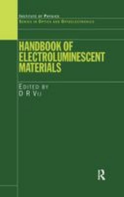Handbook of Electroluminescent Materials