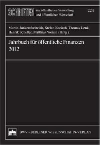 Jahrbuch für öffentliche Finanzen 2012
