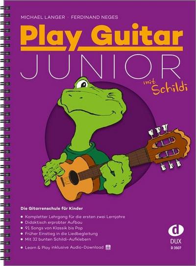 Play Guitar Junior mit Schildi