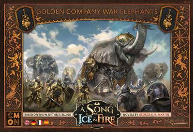 A Song of Ice & Fire - Golden Company War Elephants (Kriegselefanten der Goldenen Kompanie)