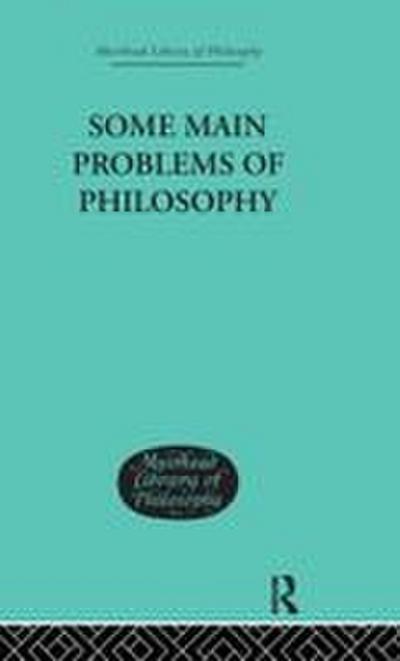 Some Main Problems of Philosophy