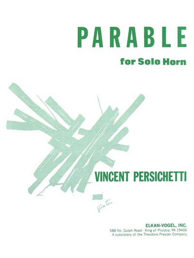 Parable for Solo Horn, Opus 120