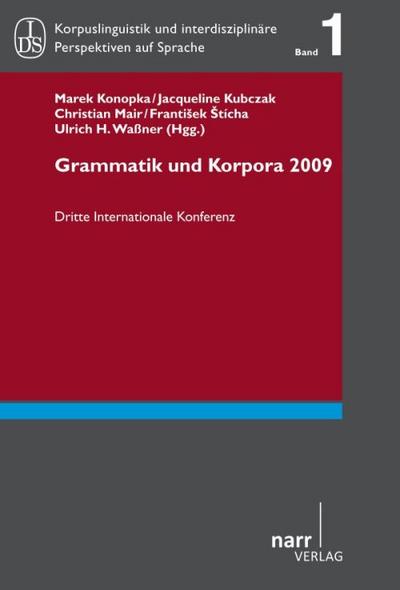 Grammatik und Korpora 2009