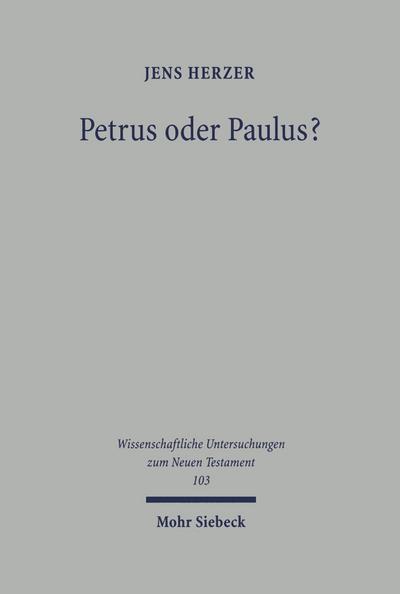 Petrus oder Paulus?