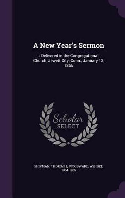 A New Year’s Sermon