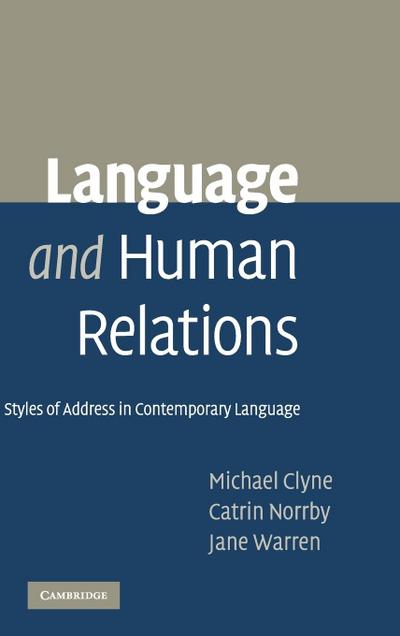 Language and Human Relations