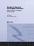 Studies in General and English Phonetics