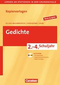 Lernen an Stationen in der Grundschule - Neue Ausgabe: 2.-4. Schuljahr - Gedichte: Kopiervorlagen mit CD-ROM