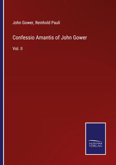 Confessio Amantis of John Gower