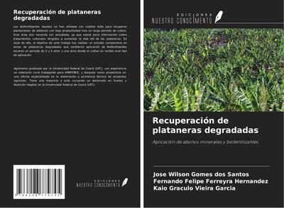 Recuperación de plataneras degradadas