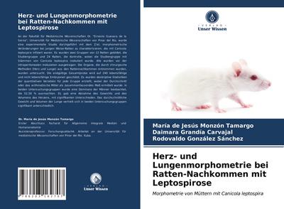 Herz- und Lungenmorphometrie bei Ratten-Nachkommen mit Leptospirose