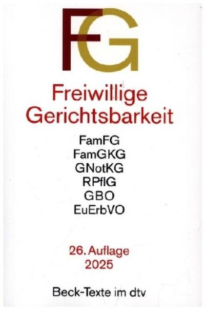 Freiwillige Gerichtsbarkeit. FG