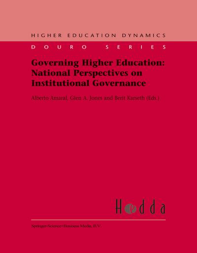 Governing Higher Education: National Perspectives on Institutional Governance