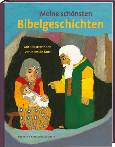 Meine schönsten Bibelgeschichten. Der Kinderbuch-Klassiker mit Illustrationen von Kees de Kort. 24 kurze Erzählungen aus der Bibel. Für Kinder ab 2 Jahren & für Krippe, Kita und Gemeinde.