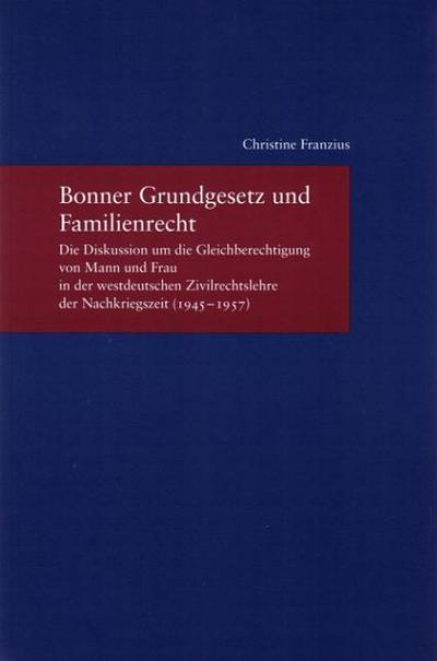 Bonner Grundgesetz und Familienrecht