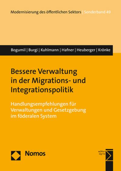 Bessere Verwaltung in der Migrations- und Integrationspolitik