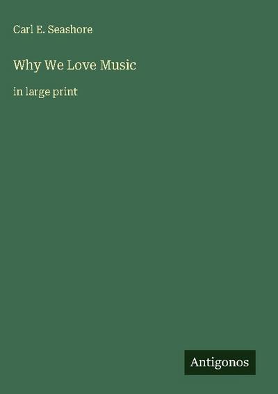 Why We Love Music