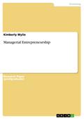 Managerial Entrepreneurship