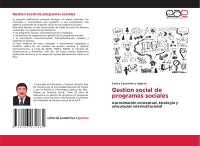 Gestion social de programas sociales