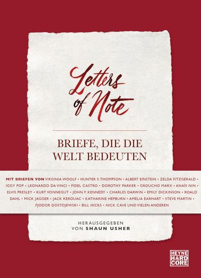 Letters of Note - Briefe, die die Welt bedeuten