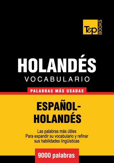 Vocabulario espanol-holandes. 9000 palabras mas usadas