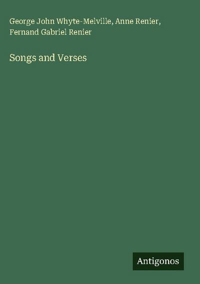 Songs and Verses