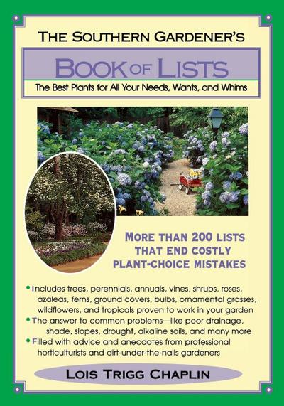 The Southern Gardener’s Book of Lists