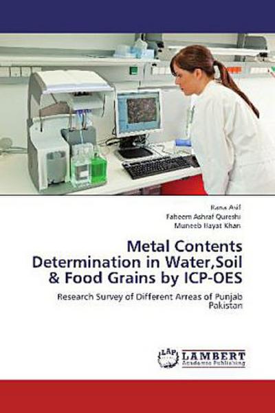 Metal Contents Determination in Water,Soil & Food Grains by ICP-OES