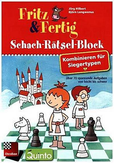 Fritz & Fertig Schach-Rätsel-Block