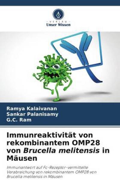 Immunreaktivität von rekombinantem OMP28 von Brucella melitensis in Mäusen