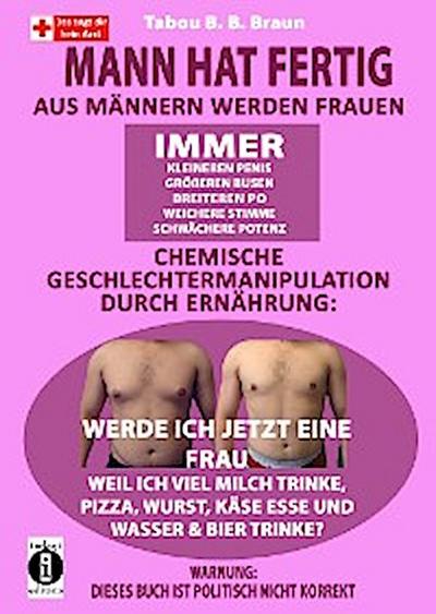 Mann hat fertig