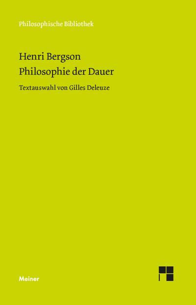 Philosophie der Dauer