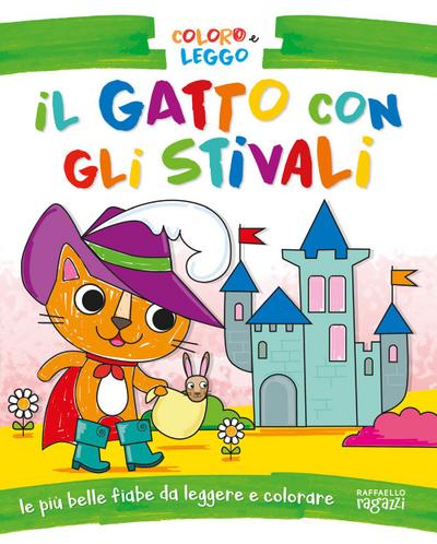 Il gatto con gli stivali. Coloro e leggo