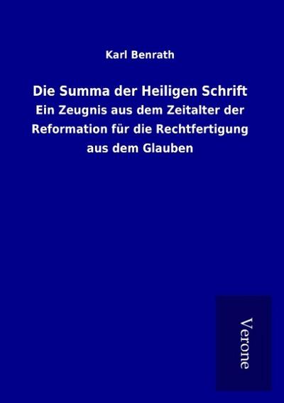 Die Summa der Heiligen Schrift